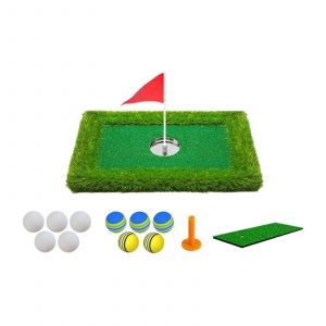 Piscine Flotteur Green De Golf Fournitures Turf Jeu Chipping Green Pratique Tapis Pour Le Golfeur Backyard Sports Lac Des Activités De Plein Air 1 Jeu De Tapis - Neuf
