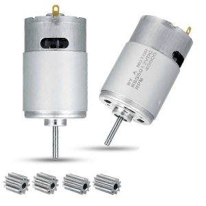 12V 40000RPM Electric Motor 2-pack, High Speed Motor RS555 Children Toy Cars Motors Children Toy Cars Gearbox Accessories - Neuf