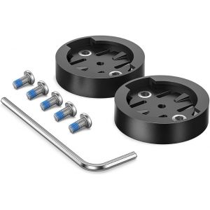 VornixorSarlshop-Adaptateur d'insertion de Support de Remplacement Compatible avec Garmin Compteur de V&eacute;lo, Feu Arri&egrave;re de Radar Support - 2 Pi&egrave;ces - Neuf