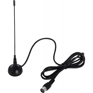 Antenne TV Int&eacute;rieur TNT HD,Puissante,Petite,Discr&egrave;te,Portable,Antenne HDTV Portable pour DTT DVB-T/DVB-T2,Prise en Charge de la Radio VHF UHF FM Dab - Neuf