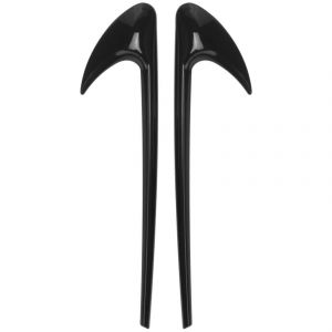 2pcs c&ocirc;t&eacute; de voiture pour E W213 C- W205 Refit E63S Accessoires Noir - Neuf