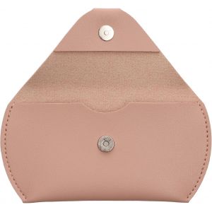 &Eacute;tui Compatible avec Apple Magic Mouse 1 / Magic Mouse 2 / Logitech Pebble Wireless &Eacute;tui - Sacoche de Protection 11,5 x 6,5 cm en Similicuir pour Souris sans Fil - Rose Ancien - Neuf