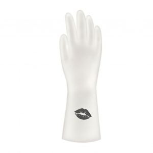HJLIAN Gants de nettoyage de cuisine reutilisables, gants de vaisselle epais en PVC, gants de menage antiderapants, 4# S (9 cm / 3,54 po) - Neuf