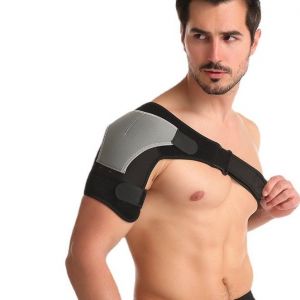 Support D'épaule Pour Femmes Et Hommes - Orthèse D'épaule Réglable En Néoprène Avec Coussinet De Pression Rotatif, Soulagement Des Douleurs À L'épaule, Déchirure Du Labrum, Bursite, Tendinite - Neuf