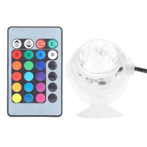 Projecteur Led Pour Aquarium - Hurrise - Dégradé Coloré - Étanche - 1w - Accessoire Décoratif - Neuf