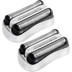 ERYI-Series 3 Tête De Rasoir De Rechange Compatible Avec Le Rasoir Électrique À Grille Braun, Compatible Avec Le Rasoir Électrique Braun 3040S 3010S 310S Etc Pièce De Rechange De Rasoir, Argent, Lot - Neuf