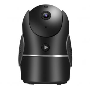 Camera de securite 1080p HD WiFi avec vision nocturne et detection de mouvement, moniteur audio bidirectionnel, prise 100-240 V (UK) - Neuf