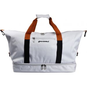 Wisebom Sac De Sport Pour Femme Homme, Sac De Voyage De Grande Capacité, Sac De Fitness Gym Avec Poche Humide Et Compartiment À Chaussures Imperméable Sac De Weekend (Gris) - Neuf