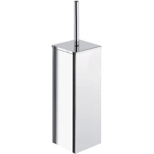 KAL-| Brosse Wc Colorado, Brosse De Bain En Acier Inoxydable Et Cromall, Bouffe, En Poils, 36 X 8,7 X 8,7 Cm - Neuf