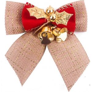 &Eacute;cossais de No&euml;l Arcs 8cm avec des Cloches de l'Arbre D&eacute;cor - Neuf