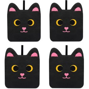 Lot De 4 Maniques,Accessoires De Cuisine,En Coton,R&eacute;sistants &Agrave; La Chaleur Jusqu'&agrave; 250 &deg;C,Rabats De Protection Lavables Pour La Cuisson,La P&acirc;tisserie,Accessoires De Cuisine.[E86] - Neuf