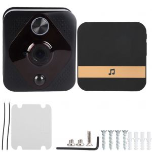 Sonnette de porte intelligente Wi-Fi avec camera et faible consommation - Neuf