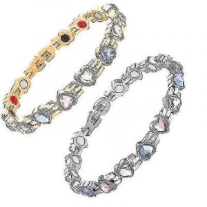 Bracelet Magn&eacute;tique Pour Am&eacute;liorer Le Drainage Lymphatique Et La Circulation. - Neuf