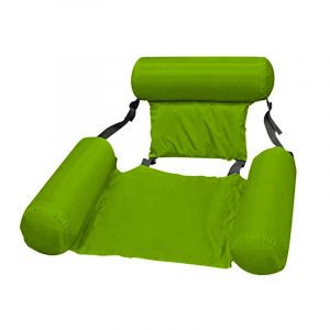 Piscine Flottante President, Paresseux Gonflable Lit D'Eau, Vert Chaise De Salon - Neuf