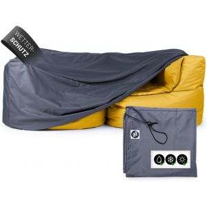 Ulteronixshop-Housse de Protection Contre Les intemp&eacute;ries - Housse pour 2 &eacute;l&eacute;ments modulaires - B&acirc;che de Protection pour Pouf r&eacute;sistant aux intemp&eacute;ries - Housse de Protection imperm&eacute;able - Protection - Neuf