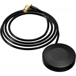 Car Dab Antenne Verre Patch Montage SMB Connecteur À Angle Droit Câble Coaxial pour Autoradio Sony Pioneer Kenwood Alpine JVC - Neuf