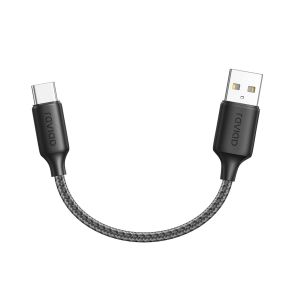 KALANKA-C&acirc;ble USB C Court 15CM, Cable USB C Charge Rapide 3A Nylon Tress&eacute; Chargeur Type C pour iPhone 16/15/15 Pro/15 Pro Max, SamsungGalaxy S23/S22/S21/S10, Note 10, Huawei P40/P30, Google Pixel -No - Neuf