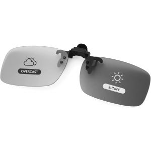 Lunettes De Soleil Polarisées - Solaire Pour Lunettes De Vue, Flip Up Lunettes Anti Eblouissement Pour Conduite Peche Et Activité De Plein Air - Neuf