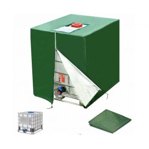 Housse pour cuve IBC de 1000 L, &eacute;tanche, r&eacute;sistante aux UV, facile &agrave; nettoyer - Neuf