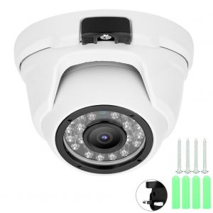 Camera coaxiale analogique AHD 1080p, infrarouge PIR, dome conque HD, IP66, 5 MP, moniteur de securite d'interieur, AC 100 V-240 V, prise UK - Neuf