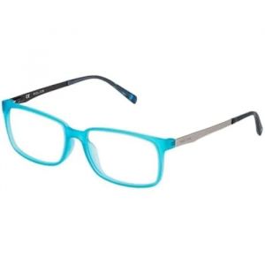 Monture De Lunettes - Police - Vpl259m543grg - Bleu - Métal - Ø 54 Mm - Neuf