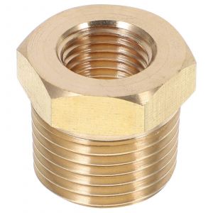Adaptateur de tuyau réducteur de raccord de tuyau Réducteur en acier inoxydable Douille hexagonale 1/2 « Mâle NPT x 1/4 » Femelle NPT Réducteur - Neuf
