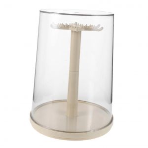 Boîte de presentation transparente pour exposer des figurines, des peluches, des petites poupees, et permettant un gain de place sur les etageres et les bureaux. - Neuf