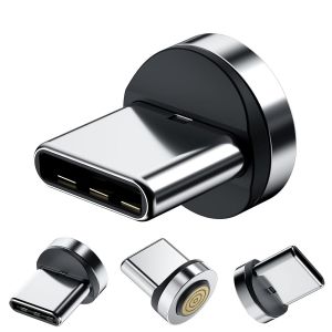 LETNERNY-Conseils De Connecteur Magnétique Head Pour La Plupart Des Tablettes De Coussin De Câble De Téléphone De Type C (4 Pack), Conception Pour L'Adaptateur De Câble De Téléphone Magnétique - Neuf