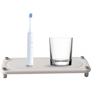 Chenquansarl-Organ Ur D'evier À Séchage Instantané, Pierre De Séchage Pour Comptoir De Salle De Bain, Organisateur D'evier De Cuisine Instantané À Sec, Pour Salle De Bain, Cuisine - Neuf