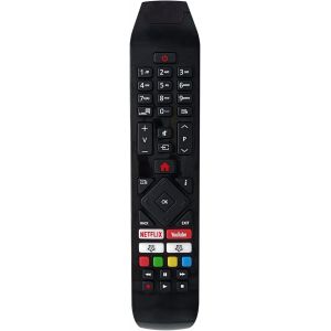 RC43140 T&eacute;l&eacute;commande universelle pour Hitachi Smart TV, aucune configuration requise T&eacute;l&eacute;commande TV Hitachi 55HK6500 55HK6000 43HL8000K 43HK6000 40HE4000 - Neuf
