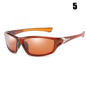 Lunettes De Soleil Polaris&eacute;es De Sport Pour Hommes Femmes Conduite P&ecirc;che Lunettes De Cyclisme Uv400 5 - Neuf