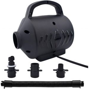 Chenquansarl-Pompe À Air Électrique, 600w Gonfleur Dégonfleur, Gonfleur Electrique Avec 4 Buses D'air, Pour Matelas Gonflable, Sofa Gonflable, Piscine Gonflable, Portative Pompe À Air Puissante - Neuf