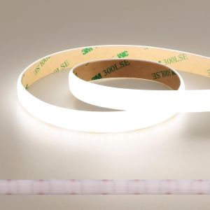 Pro Ruban Led Diffus 24v 5m Double Rangée Étanche 4000k Blanc Neutre, 560led/M 100w 10500lm Haute Luminosité Sans Point Ra 92+ Bande Led, 12mm Largeur Dimmable Reglette Led Pour Maison,Commerce - Neuf