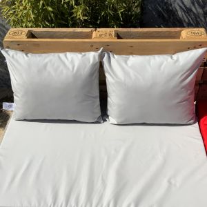 Ensemble De 2 Coussins Ext&eacute;rieurs Pour Salon Palette - Neuf