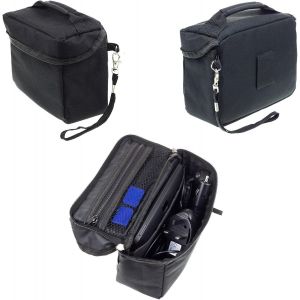 VornixorSarlshop-Sac de Transport Noir &eacute;tui pour Tomtom Go Classic 6'' Go Discover 6'' 7'' Go Expert 7'' Go Premium Basic Essential 6" Camper 6200 620 6250 Via Start 62 61 avec Compartiments De Range - Neuf