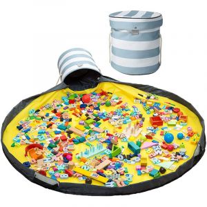 Sacs De Rangement Gris, Sacs De Rangement Pour Jouets D'enfants, Sacs De Rangement Pour La Maison-Générique - Neuf