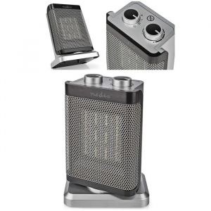 Radiateur soufflant - LIVOO - PTC 1500W - Thermostat r&eacute;glable - Oscillation - Protection surchauffe et basculement - Neuf