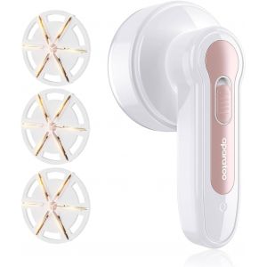 MEVRONISSHOP-Rasoir Anti Bouloche, Dissolvant de Peluches Anti Bouloche Rasoir Rechargeable avec 2 Lame de Rechange Pinceau Rasoirs Anti-Bouloches Brosse Debugbler Puissant Anti-Peluches pour V&ecirc;temen - Neuf