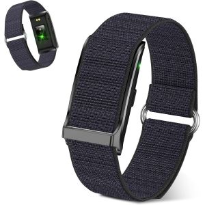 Checarzhn--No1-Bracelet Montre Connectée Santé Sans Écran, 22g Ultraléger Podometre, 24/7 Montre Tension Arterielle, Gps Montre Running, 35 Jours Autonomie Étanche 1atm Smartband, Fitness Tracker - Neuf