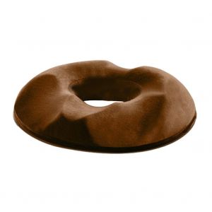 Hjlian Coussin Creux En Coton A Memoire De Forme Pour Chaise De Bureau, Coussin Anti-Escarres Postoperatoire, Saisons (Moka) - Neuf