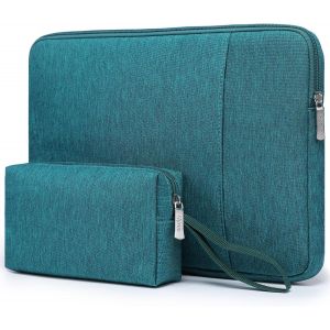 13,3-14 Pouces Housses Pour Ordinateur Portable Pour Macbook Pro 14 M4/M3/M2/M1, Macbook Air/Pro 13,3, 13,5""/13,8"" Surface Book/Laptop, 13,3"" Hp Dell Lenovo Asus Acer, Vert Fonc&eacute; - Neuf