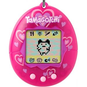 KALANKA-Bandai - Tamagotchi - Tamagotchi Original - Lots of Love - Animal électronique virtuel avec écran Couleur, 3 Boutons et Jeux - Jouet Animal interactif en Français - Jouet Enfant 8 Ans et + - - Neuf