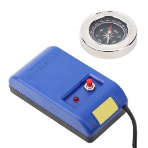 KAL-Outils De Démagnétiseur Électrique Ensemble De Boussole Kit D'Outils De Démagnétiseur De Magnétiseur Pour Démagnétiseur De Réparation De Montre 110 V À 220 V (Prise Ue) - Neuf