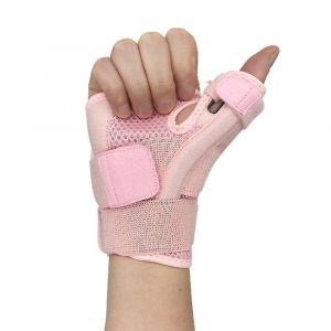 Attelle De Soutien Du Poignet Et Du Pouce, Attelle De Pouce Reglable Avec Support Flexible Pour Le Pouce Et L'inconfort De La Main, La Fatigue, S'adapte - Neuf