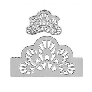 Fleur Ronde M&eacute;tal D&eacute;coupe Matrices Pochoir Diy Scrapbooking Album Tampon Papier Carte - Neuf