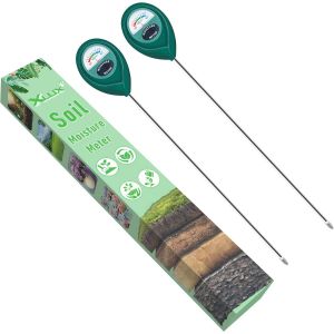 Lot de 2 capteurs d'humidit&eacute; du Sol &agrave; Longue sonde pour Utilisation Profonde, capteur de Moniteur d'eau, hygrom&egrave;tre pour ext&eacute;rieur et int&eacute;rieur, Grandes Plantes en Pot, Fleurs, Jardinage - Neuf