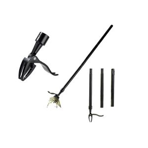 Outil de d&eacute;sherbage vertical avec poign&eacute;e pour une &eacute;limination facile des racines dans les jardins et les espaces ext&eacute;rieurs - Neuf