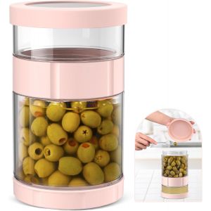 Bocal À Concombre En Verre Avec Tamis Flip.[M108] - Neuf