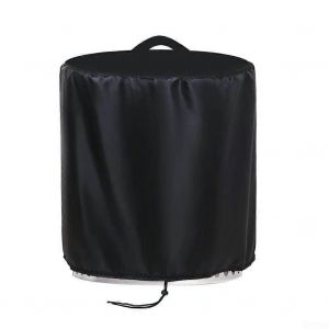 210D/600D Oxford Tissu Imperméable à l'eau le Feu la Couverture Protégé contre les UV, en plein air Barbecue et Feu de Couvrir la Fosse, 74x46 cm, Noir - Neuf