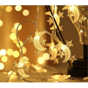 lbgwp60-40 Led En Forme De Lune, 6,1 M, Pour Terrasse, Jardin, Mariage, Fête, Festival, Noël Et Thanksgiving - Neuf